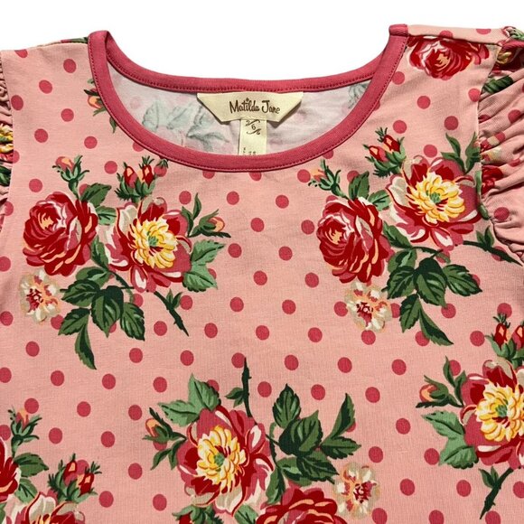 Matilda Jane 6Y Brilliant Daydream Think Pink Top - Picture 2 of 5